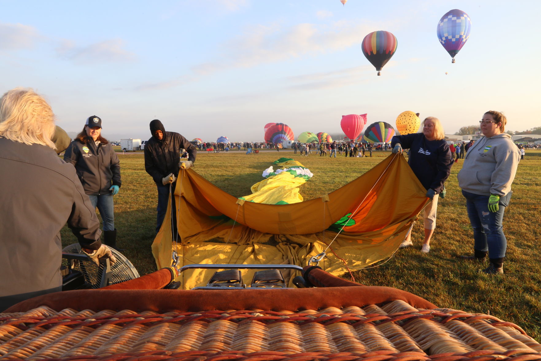 Adirondack Balloon Festival, Sunday morning